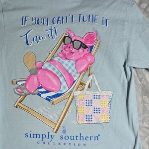 Simply Southern Blue Graphic Tee